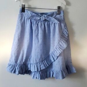 Peek Girls Chambray Skirt sz 8